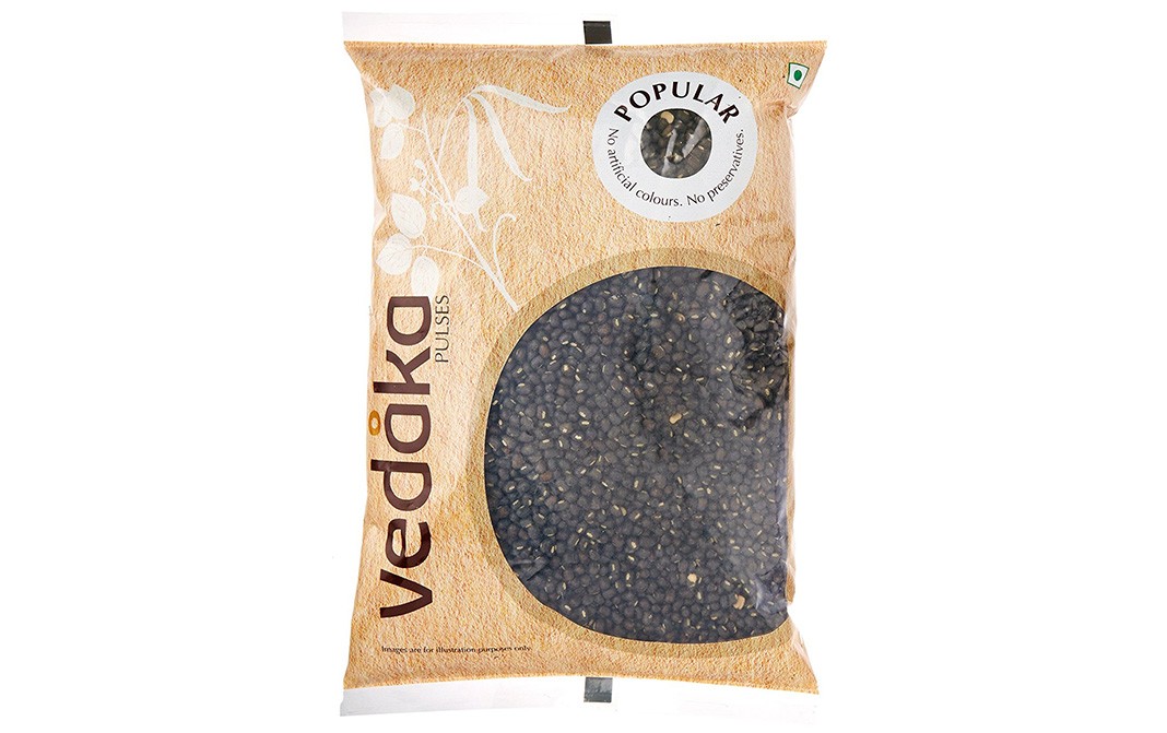Vedaka Popular Black Urad Whole Sabut  Pack  500 grams